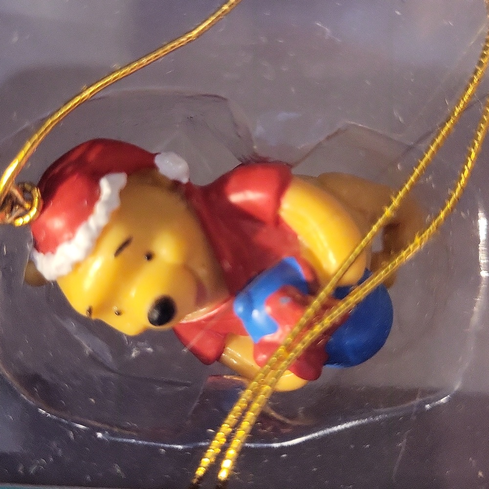 Winnie-the-Pooh Christmas ornaments set of 5 Eyore Piglet Tigger - Picture 5 of 9